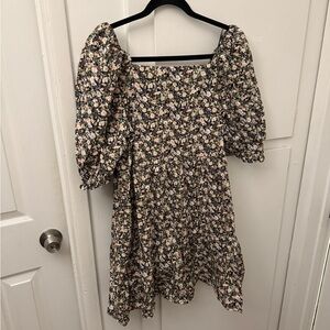 Levi’s Floral Puff Sleeve Dress